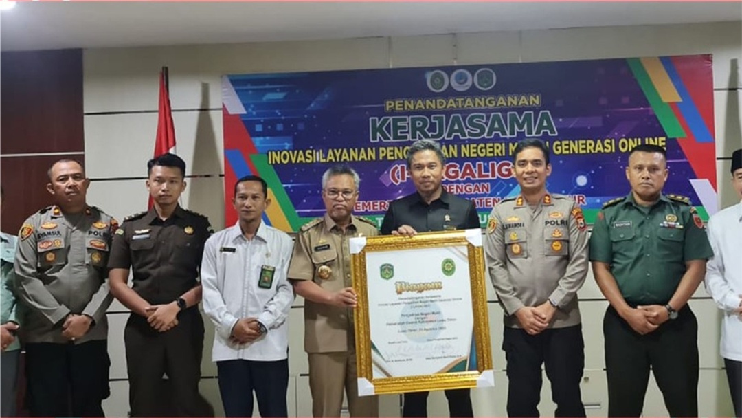 Penandatanganan Perjanjian Kerja Sama I Lagaligo